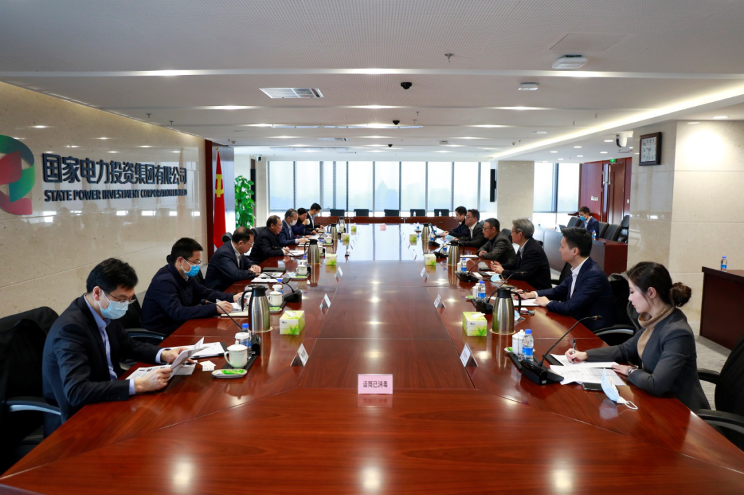国家电投党组副书记江毅会见M88科技董事长李仙德
